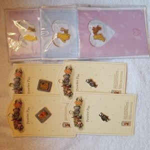 Winnie the Pooh Pewter or Enamel Pins